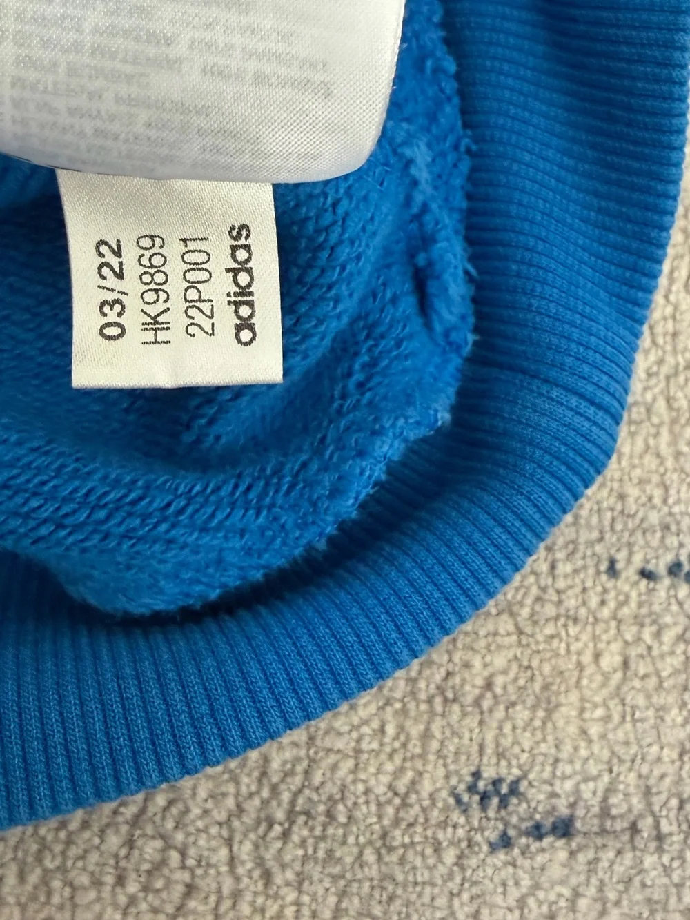 Adidas HEAVYWEIGHT SHMOOFOIL CREWNECK SWEATER (GENDER NEUTRAL) Medium